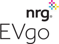 NRG eVgo logo - electric vehicle charging network logo