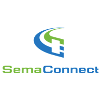 SemaConnect / SemaCharge logo - electric vehicle charging network logo